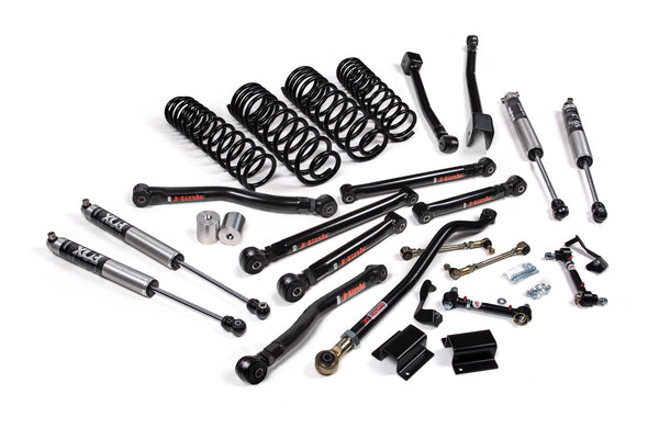 JKS 4.5" Lift Kit J-Krawl Wrangler JL 4-Door W, Fox 2.0 Performance Series, Fits 2018-2024 Jeep Wrangler JL JSPEC227KFP