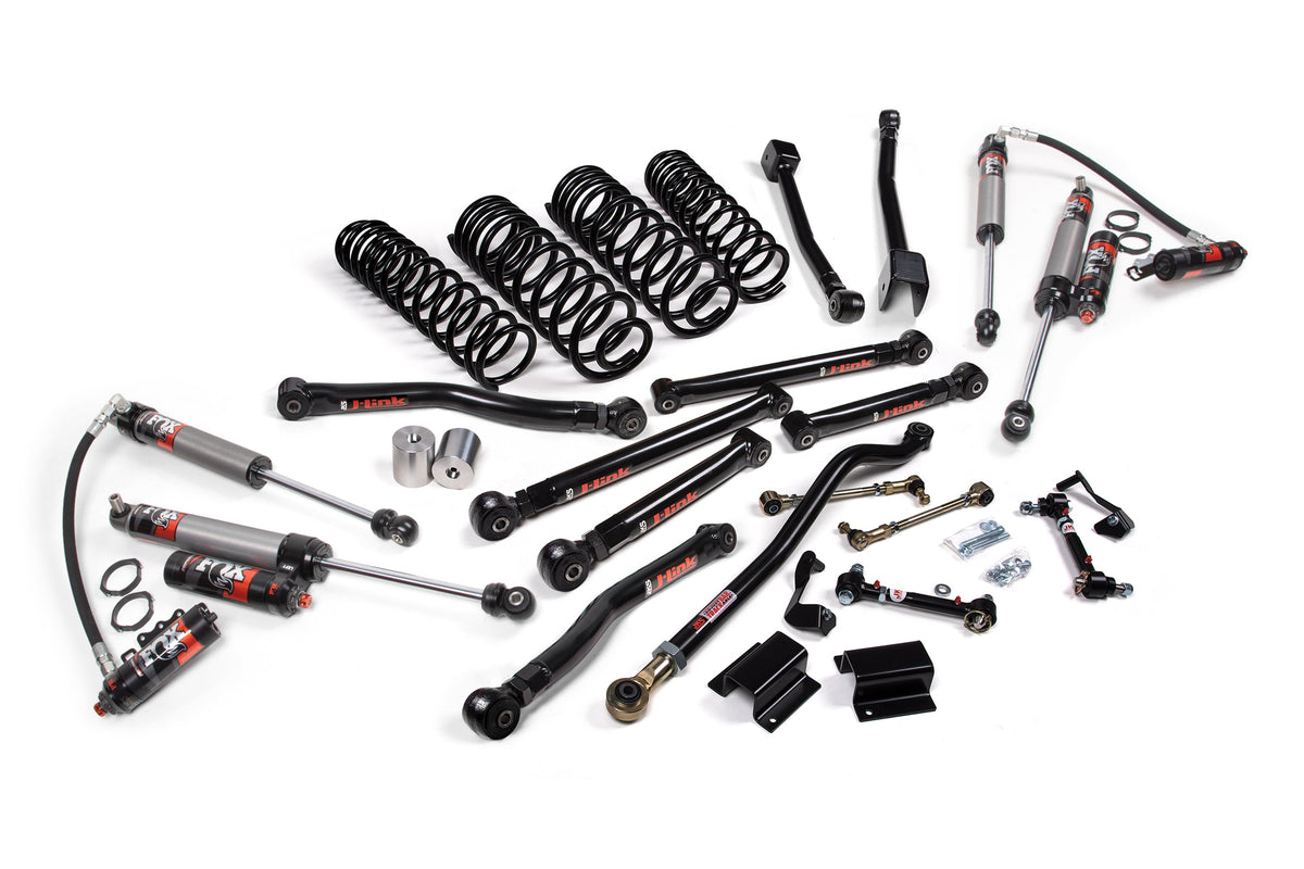 JKS 4.5" Lift Kit J-Krawl Wrangler JL 4-Door W, FOX 2.5 Performance Elite, Fits 2018-2024 Fits Jeep Wrangler JL JSPEC228PES