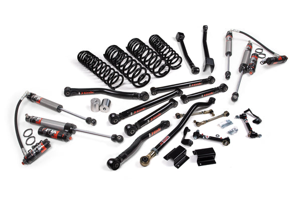 JKS 4.5" Lift Kit J-Krawl Wrangler JL 4-Door W, Fox 2.5 Performance Elite, Fits 2018-2024 Jeep Wrangler JL JSPEC228PES