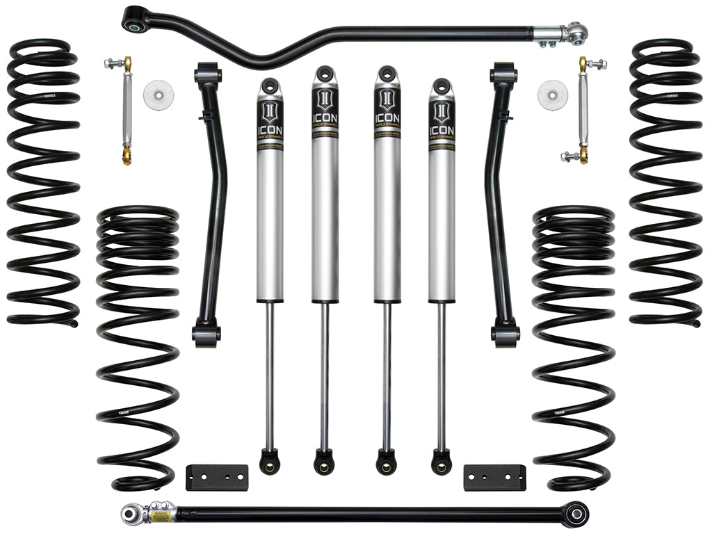 ICON 2020+ compatible with Jeep Gladiator 2.5in Stage 4 Suspension System K22104
