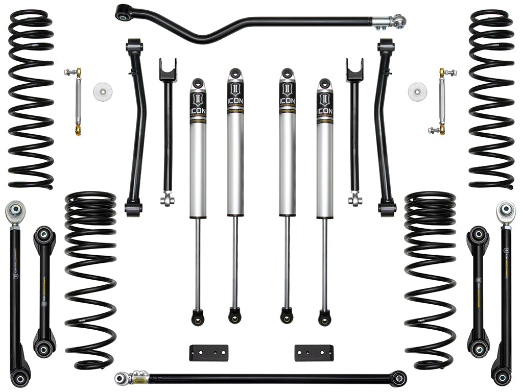 ICON 2020+ compatible with Jeep Gladiator 2.5in Stage 5 Suspension System (TUBULAR) K22105T