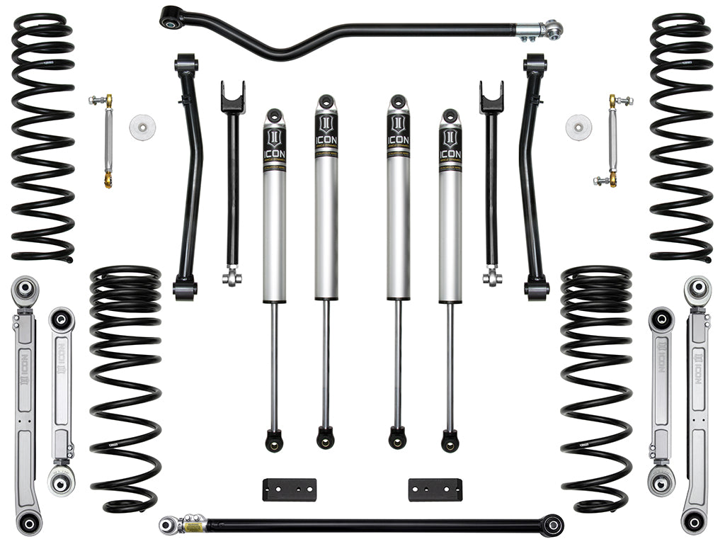 ICON 2020+ compatible with Jeep Gladiator 2.5in Stage 5 Suspension System (BILLET) K22105