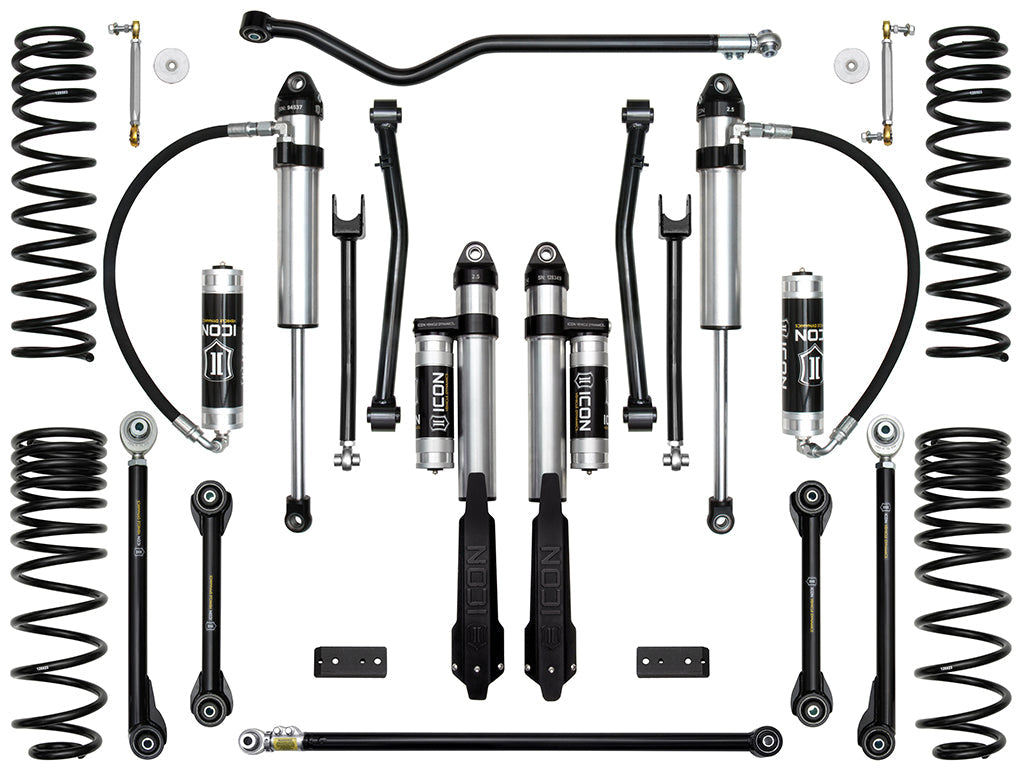 ICON 2020+ compatible with Jeep Gladiator JT 2.5in Stage 7 Suspension System (Tubular) K22107T