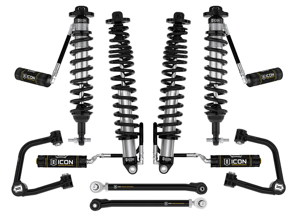 ICON 21-UP BRONCO SASQUATCH 2-3" LIFT STAGE 5 SUSPENSION SYSTEM TUBULAR K40015T