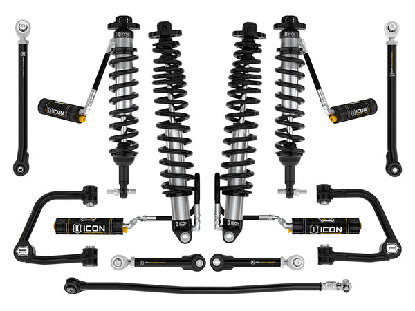 ICON 21-UP BRONCO NON-SASQUATCH 3-4" LIFT STAGE 7 SUSPENSION SYSTEM TUBULAR K40007T