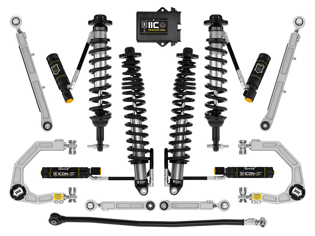 ICON 21-UP BRONCO NON-SASQUATCH 3-4" LIFT STAGE 8 SUSPENSION SYSTEM BILLET K40008
