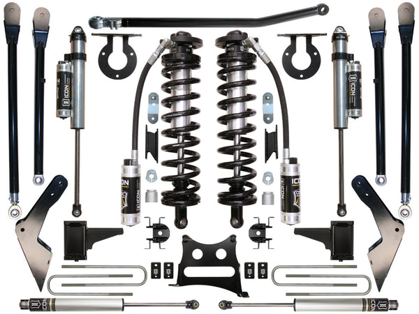 Icon 2008-2010 Ford F-250/F-350 4-5.5" Lift Stage 5 Coilover Conversion System K63125