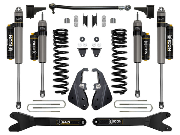Icon 2020-Up Ford F-250/F-350 Super Duty 4.5" Lift Stage 4 Suspension System With Radius Arms K64524R