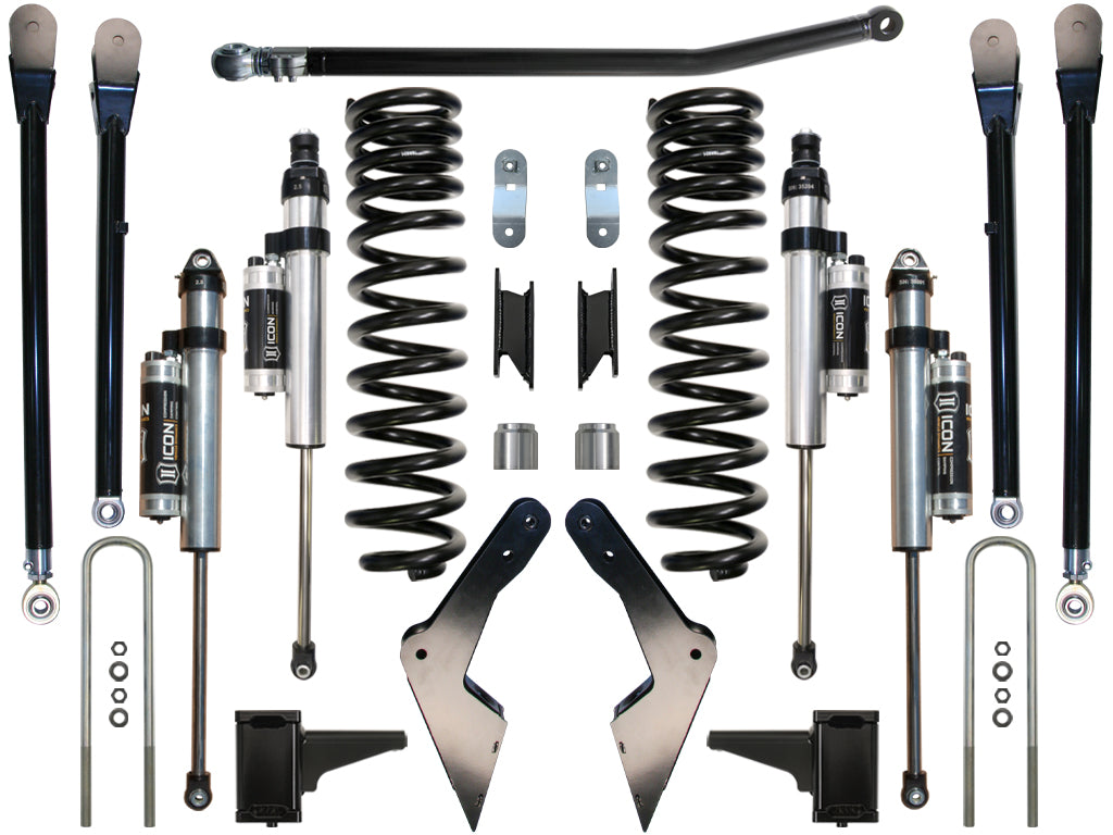 Icon 2008-2010 Ford F250/F350 4.5" Lift Stage 4 Suspension System K64553