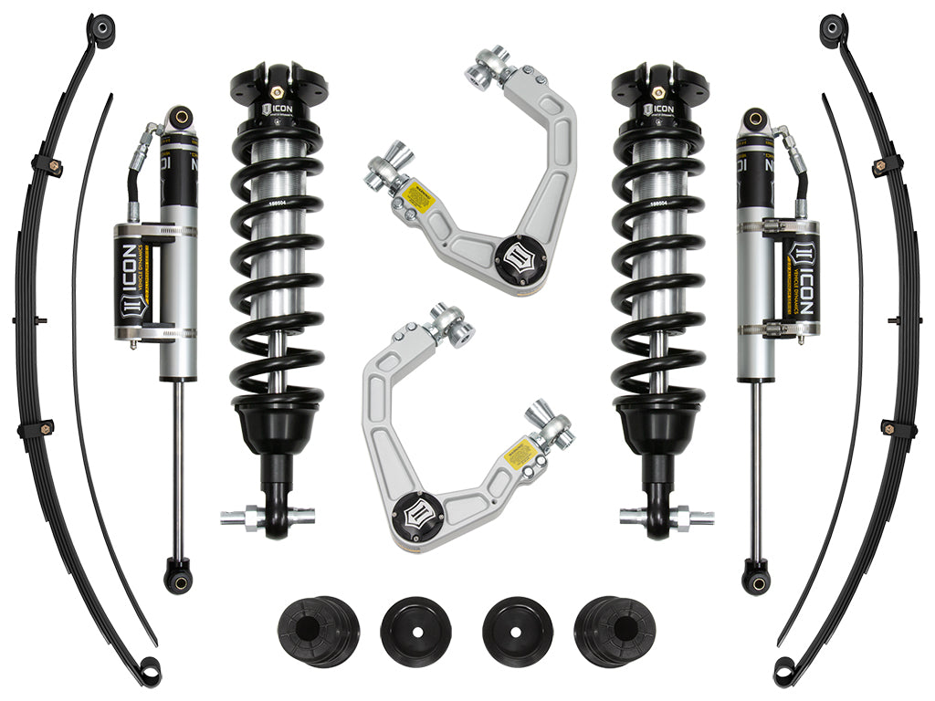 Icon 2019-Up Ford Ranger 0-3.5" Lift Stage 6 Suspension System With Billet Uca K93206