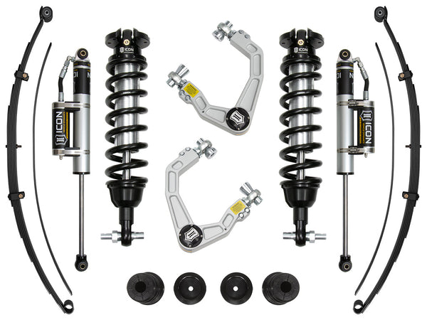 Icon 2019-Up Ford Ranger 0-3.5" Lift Stage 6 Suspension System With Billet Uca K93206