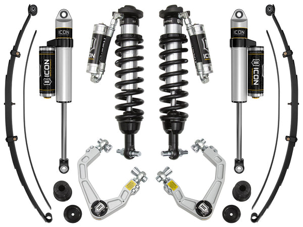 Icon 2019-Up Ford Ranger 0-3.5" Lift Stage 7 Suspension System With Billet Uca K93207
