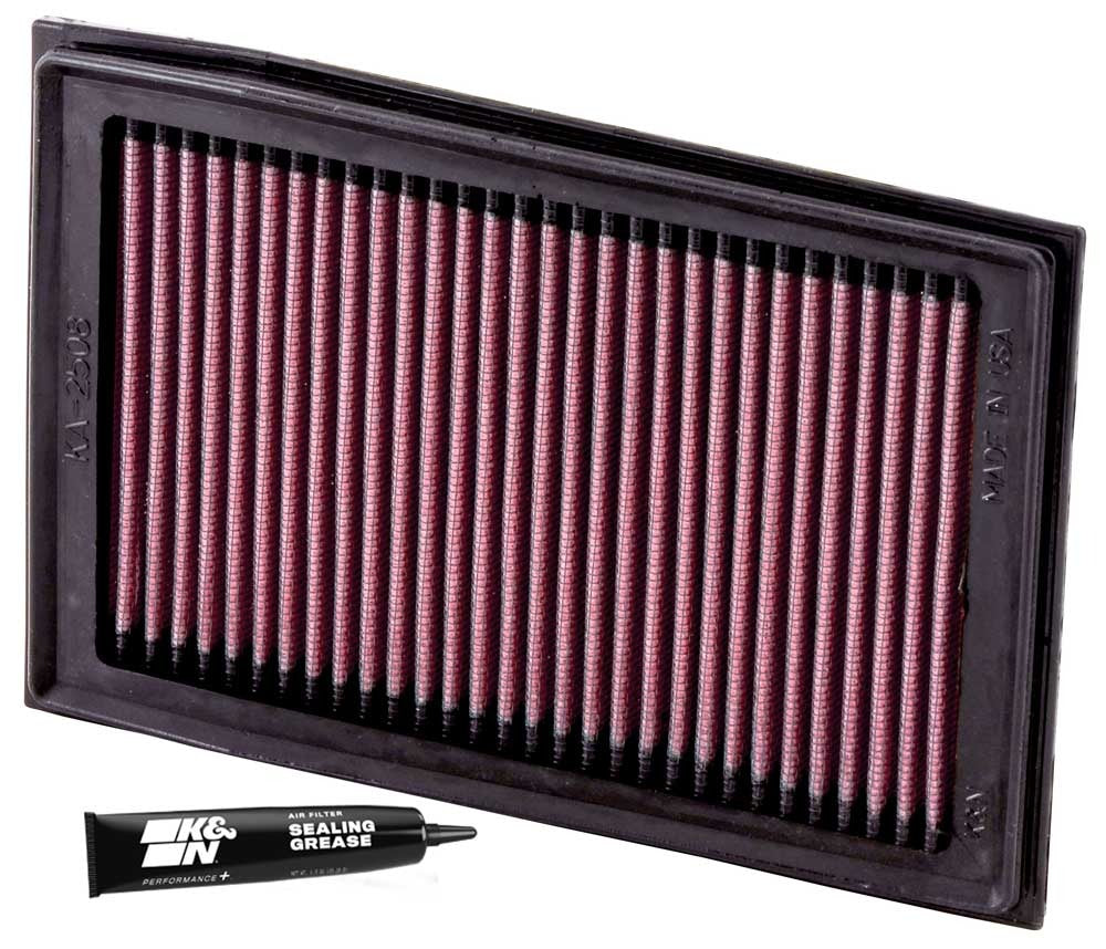 K&N Engine Air Filter: High Performance, Premium, Powersport Air Filter: Fits 2008-2017 KAWASAKI (EX250R Ninja, EX300 Ninja, EX300 Ninja ABS, EX300, Ninja 250R, Z300) KA-2508