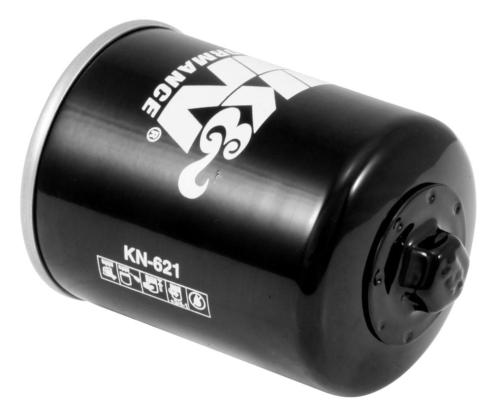 K&N Motorcycle Oil Filter: High Performance, Premium, Designed to be used with Synthetic or Conventional Oils: Fits Select Artic Cat Vehicles, KN-621