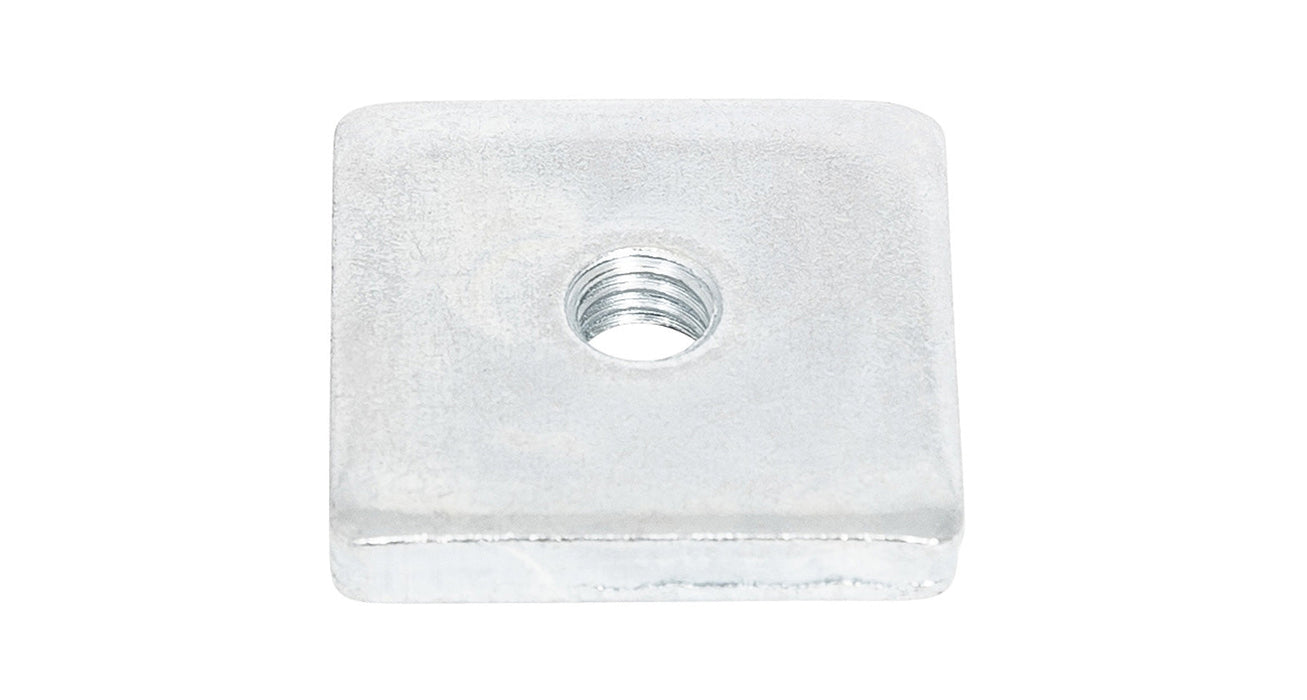 Rhino Rack M6 24Mm X 24Mm X 4Mm Nut (Galvanised) (4 Pack) N068-BP