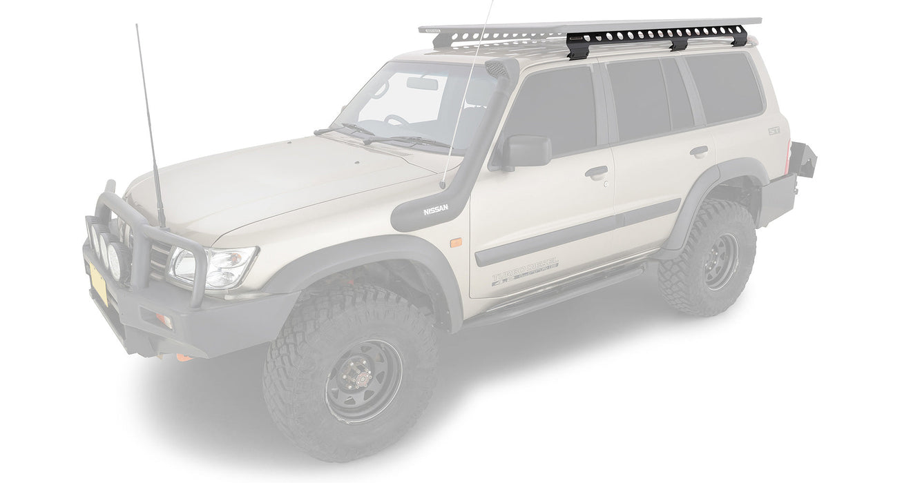 Rhino-Rack Toyota Landcruiser 80 Series Wagon Backbone Mounting System Long Guttermount RGMB2