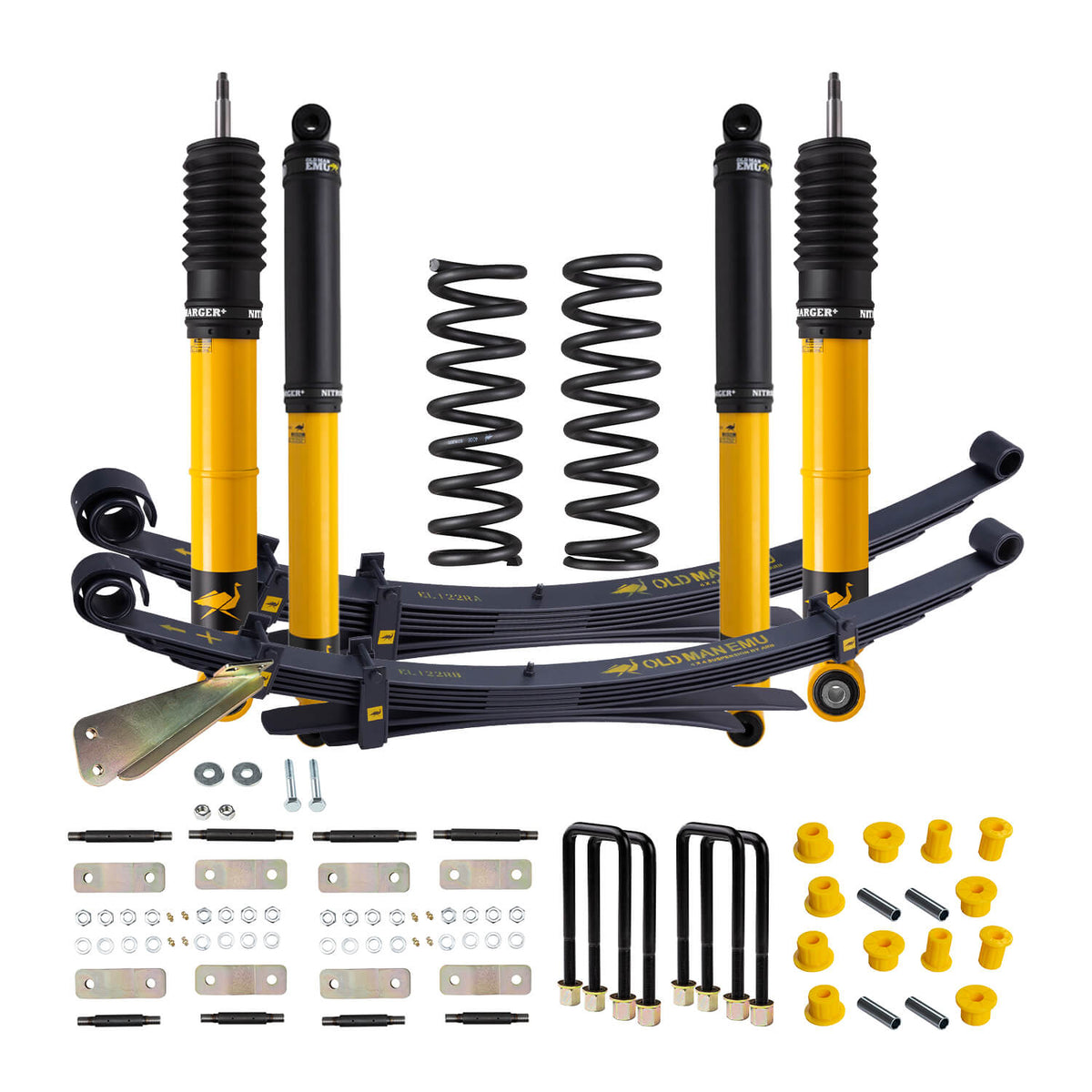 ARB Nitro Plus Kit 1998 04 Tacoma Fr 1.8In/0 330Lb, Rr 2In/0Lb 1002K