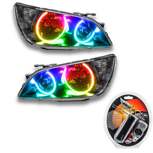 Oracle Lighting 2001-2005 Lexus Is300 Non-Hid Pre-Assembled Led Halo Headlights (Black Housing) 7113-330