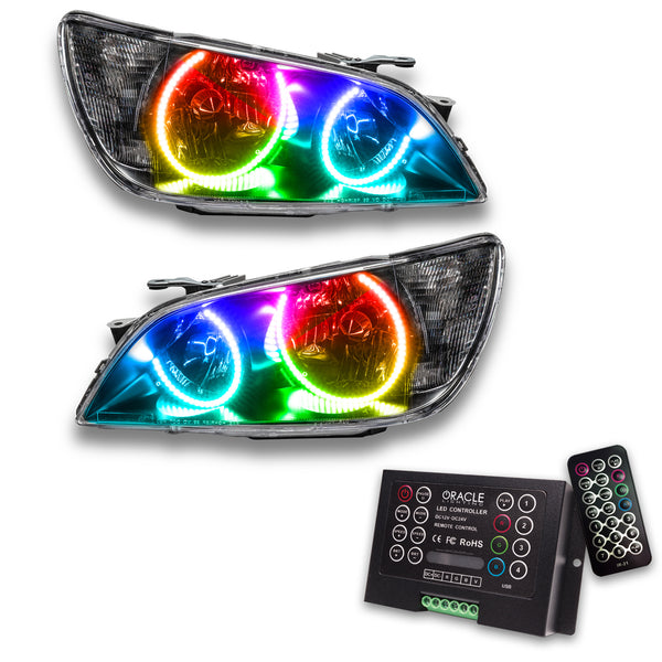 Oracle Lighting 2001-2005 Lexus Is300 Non-Hid Pre-Assembled Led Halo Headlights (Black Housing) 7113-333