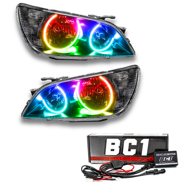 Oracle Lighting 2001-2005 Lexus Is300 Non-Hid Pre-Assembled Led Halo Headlights (Black Housing) 7113-335