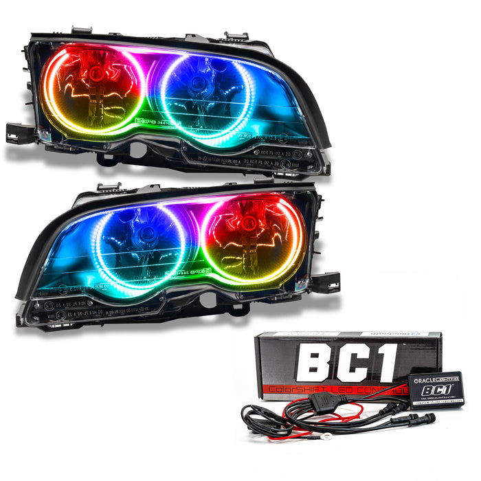 Oracle 99-01 BMW 3 Series Coupe HL (Halogen) ColorSHIFT w/ BC1 Controller SEE WARRANTY 8113-335