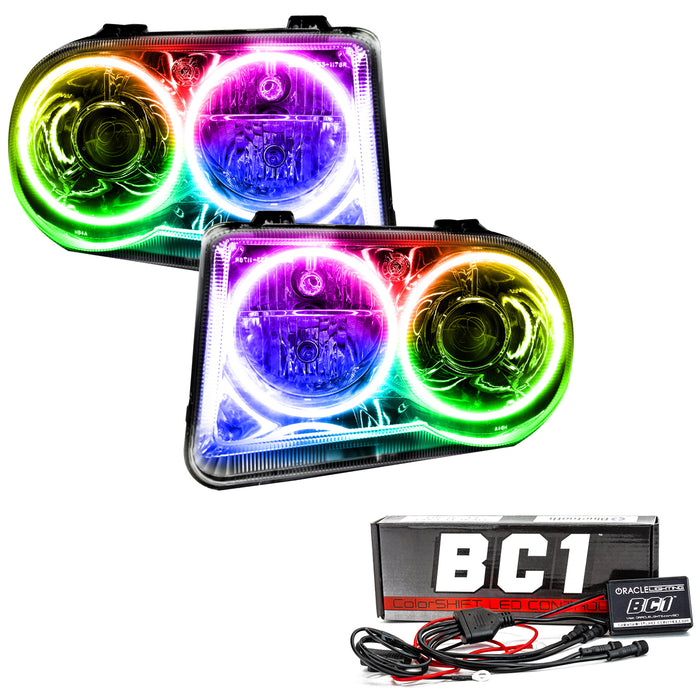 Oracle 05-10 Chrysler 300C V8 SMD HL HID NO BULBS ColorSHIFT w/ BC1 Controller SEE WARRANTY 8186-335