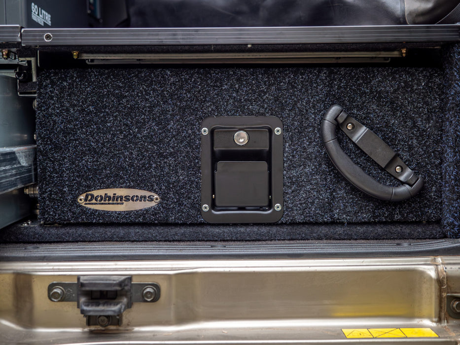 Dobinsons Rear Dual Roller Drawer System For Lexus Lx470 With Fridge Slide