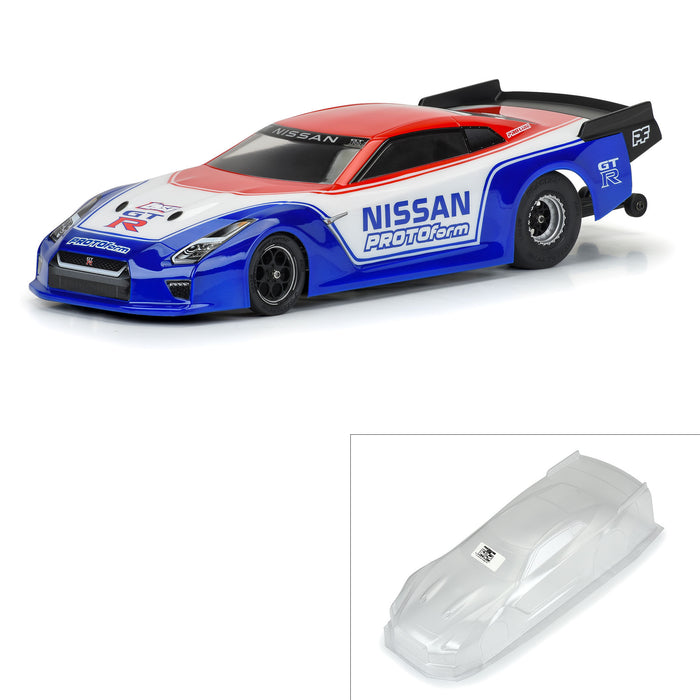 1/16 Compatible with Nissan GTR R35 Pro Md Clr Bdy: Losi Mini Drag