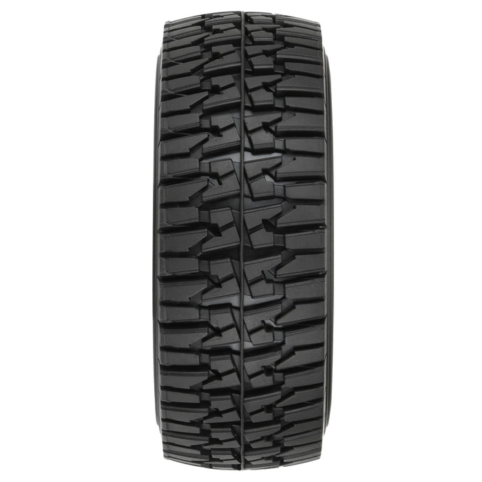 1/7 Mirage TT Fr/Rr MT Tires Mtd 17mm Blk Raid (2)