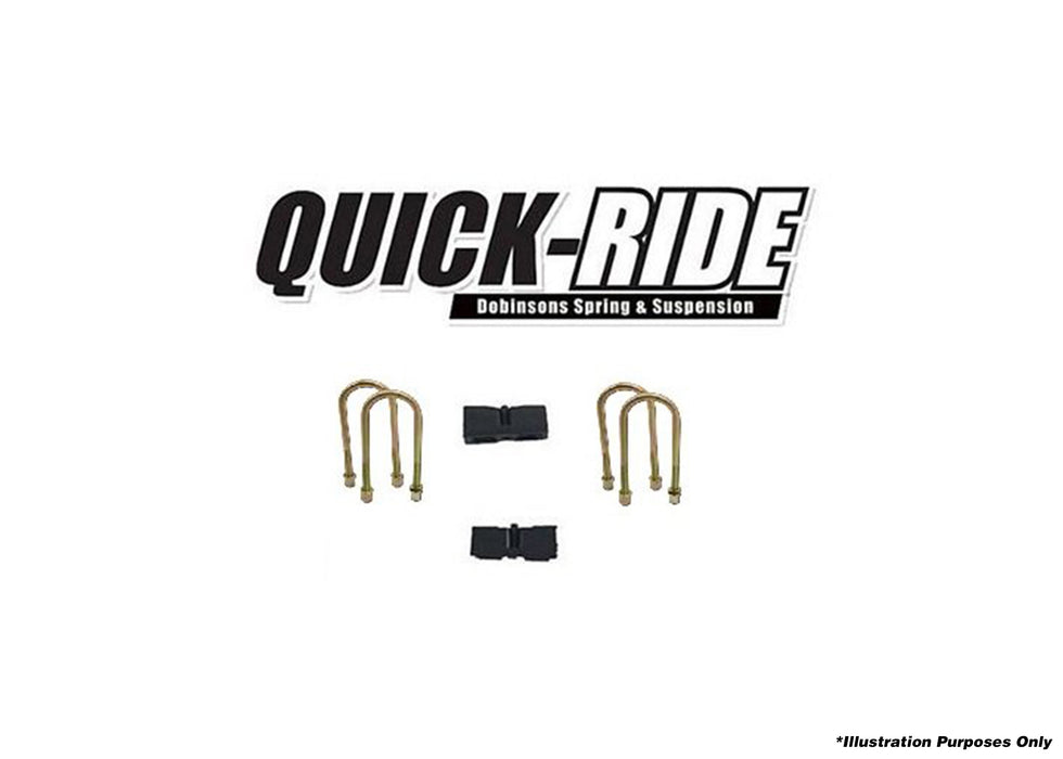 Dobinsons 2" Quick Ride Kit Includes U-Bolts Qr19-502K