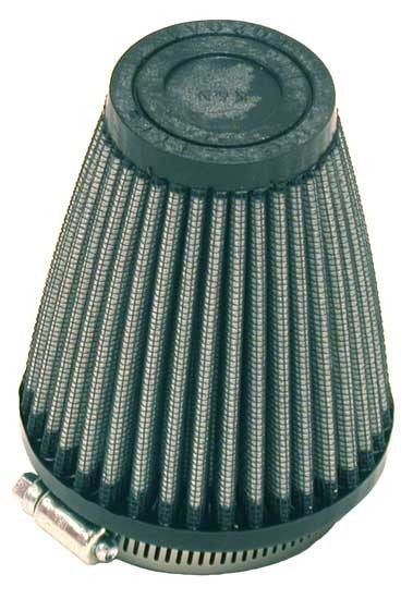 K&N Universal Clamp-On Air Intake Filter: High Performance, Premium, Washable, Replacement Filter: Flange Diameter: 2.25 In, Filter Height: 4 In, Flange Length: 0.625 In, Shape: Round Tapered, R-1260