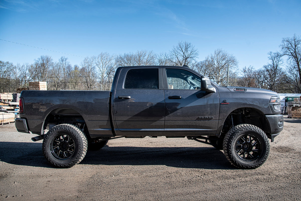 BDS 2025 Fits RAM 2500 4WD Diesel 6" 4-Link Suspension Lift Kit, 4.5" Rear Lift, Coil Spring FOX 2.5 Pes C/o FOX 2.0 Ifp Bump Stop, FOX 2.5 Pes Shocks 2136PESB
