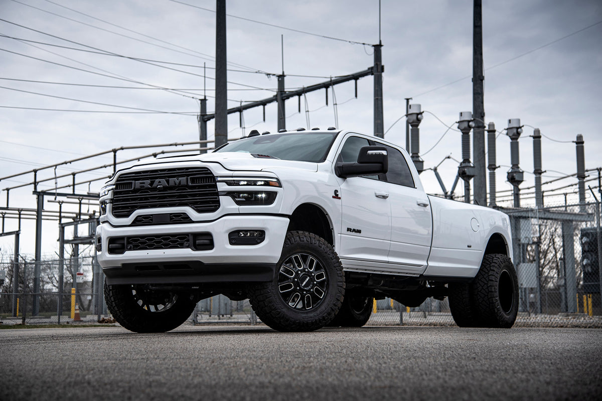 BDS 2025-2026 Fits RAM 3500 Diesel 3" Radius Arm Suspension Lift Kit, 2" Rear Lift W/o Overload, Block FOX 2.0 Ifp Ps Shocks 2148FS