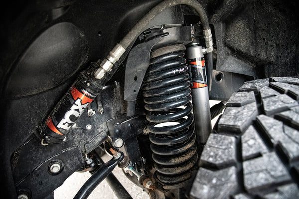 BDS 2025-2026 Fits RAM 3500 Diesel 3" Radius Arm Suspension Lift Kit, 2" Rear Lift W/o Overload, Block FOX 2.5 Ifp Ps Shocks 2148PS