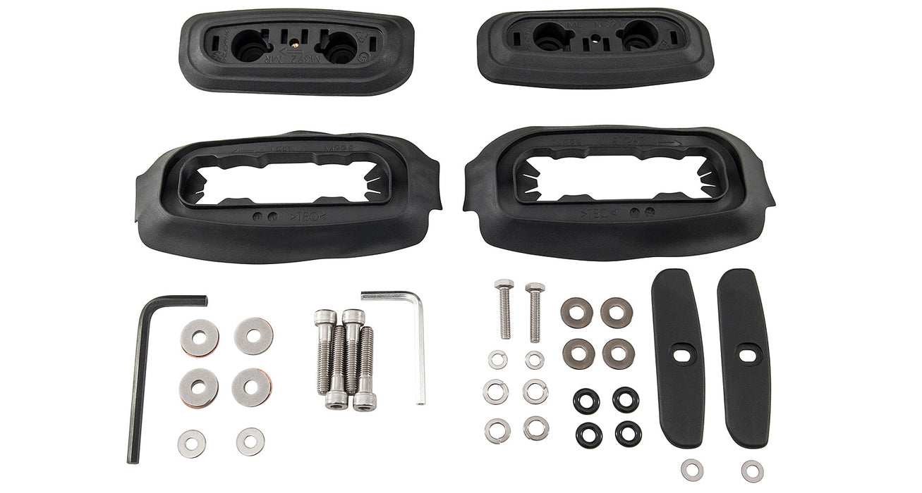 Rhino Rack Rhino-Rack 10-21 Toyota Land Cruiser Prado Rcp Base Kit Middle 2 Pcs RCP23M-BK