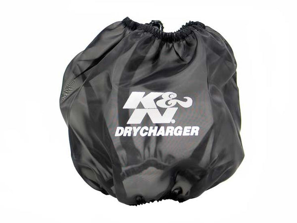 K&N Universal DryCharger Air Filter Wrap Black RF-1024DK