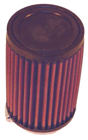 K&N Universal Clamp-On Air Intake Filter: High Performance, Premium, Washable, Replacement Air Filter: Flange Diameter: 2.25 In, Filter Height: 5 In, Flange Length: 0.625 In, Shape: Round, RU-0610