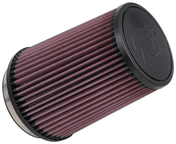 K&N Universal Clamp-On Air Filter: High Performance, Premium, Washable, Replacement Filter: Flange Diameter: 4 In, Filter Height: 7 In, Flange Length: 0.625 In, Shape: Round Tapered, RU-2590