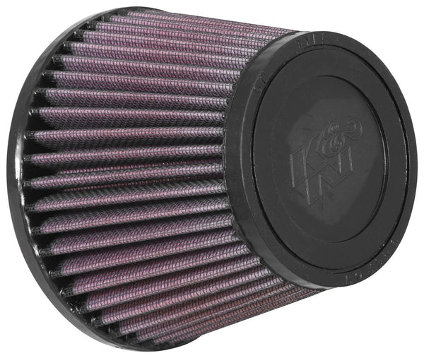 K&N Universal Clamp-On Air Intake Filter: High Performance, Premium Washable Replacement Filter: Flange Diameter: 3.5 In, Filter Height: 4 In, Flange L: 0.625 In, Shape: Round Tapered, RU-2990, Black