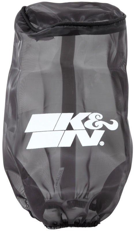 K&N Filter Wrap Drycharger Oval Tapered Black 3.25in Base I/S Width x 2.5in Top I/S Width x 7in H SN-2560DK