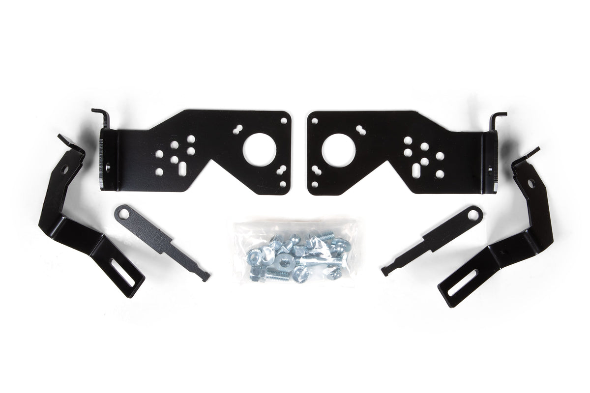 ZONE Ride Height Sensor Relocation Bracket Kit, Fits 3.5 Inch Radius Arm Drop Fits Ford F250/F350/F450 Super Duty 23-26 4WD F5303
