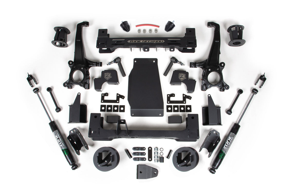 Zone 2022-2023 Toyota Tundra 6" Suspension Lift Kit Nitro Shocks ZONT14N