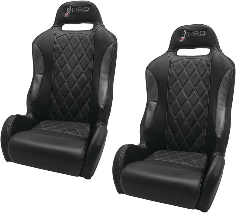 Dragonfire Racing® Ps_Grey Carbon Dfr Pro Series Seats Blk/Gry Black/Carbon PS_GREY CARBON