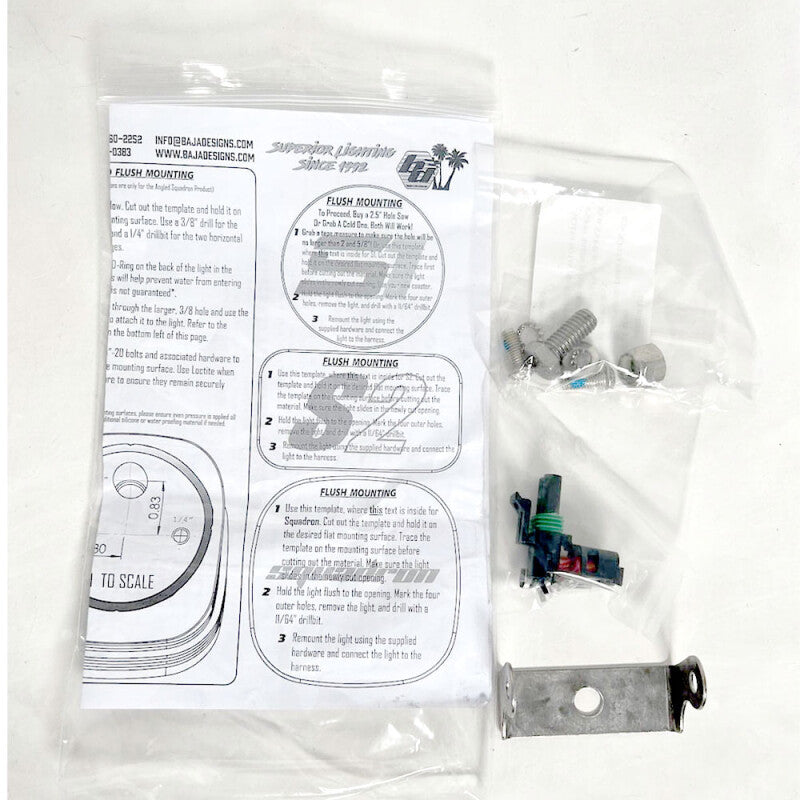 Baja Designs Parts Bag S2/Squadron Single 660304