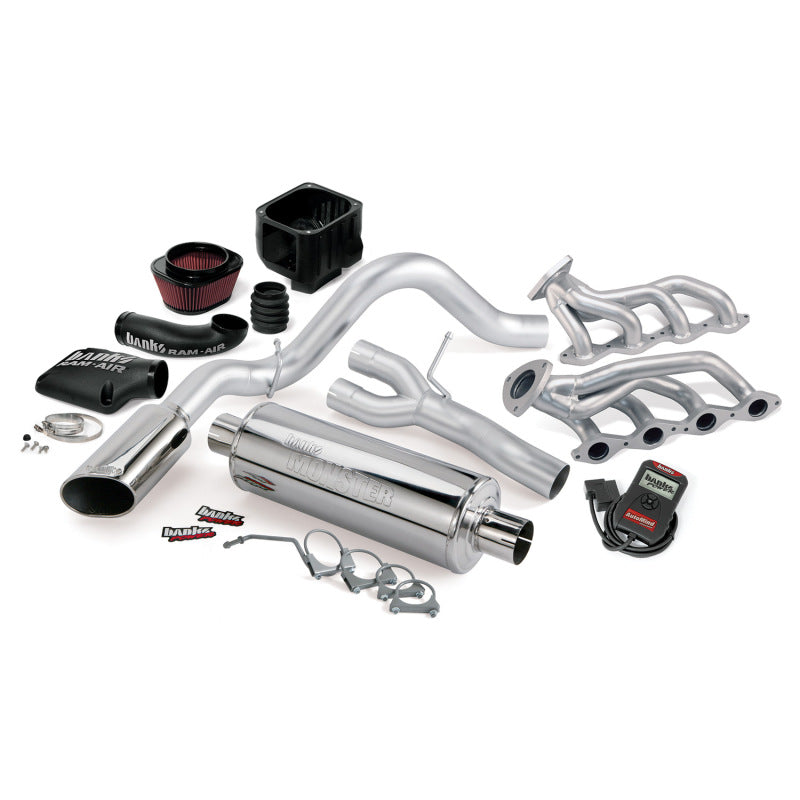 Banks Power 03-06 Chevy 4.8-5.3L EC/CCSB PowerPack System SS Single Exhaust w/ Chrome Tip 48064
