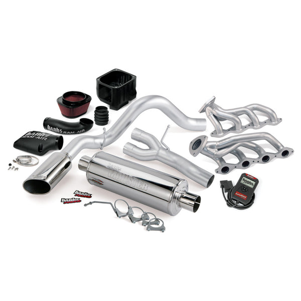 Banks Power 03-06 Chevy 4.8-5.3L EC/CCSB PowerPack System SS Single Exhaust w/ Chrome Tip 48064