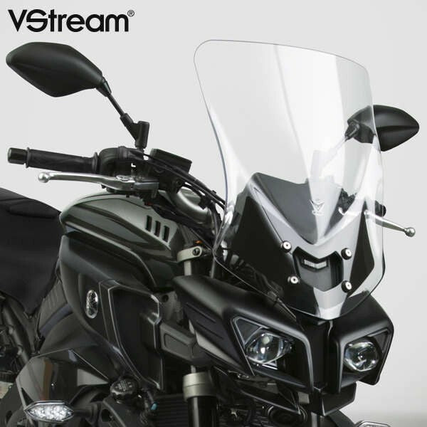 NATIONAL CYCLE VStream Aeroacoustic Windshield Front - Yamaha - Polycarbonate