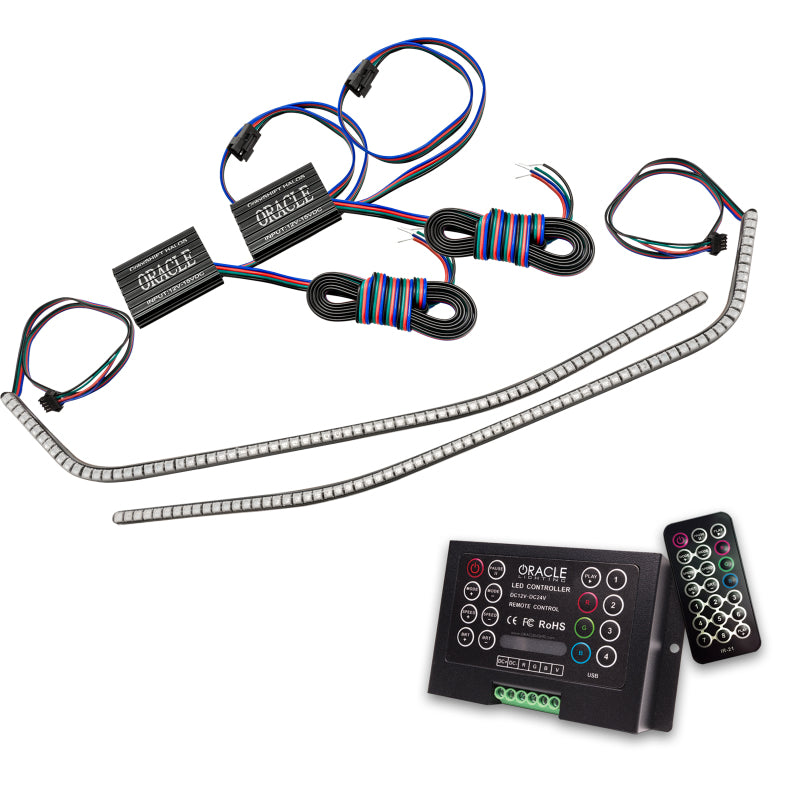 Oracle 16-21 Fits Chevrolet Camaro Surface Mount DRL Modules Colorshift 2 See Warranty 1297-333