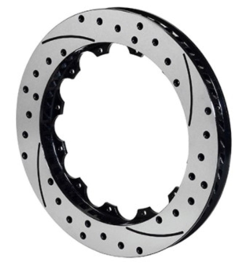 Wilwood Rotor-SRP48 SPC-37-LH-BLK-Drill 13.00 x 1.10 12 on 7.00in 160-13363-BK
