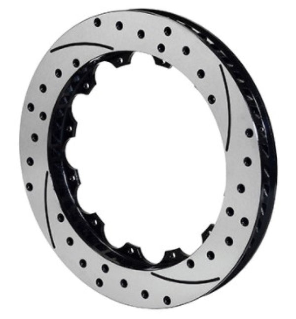 Wilwood Rotor-SRP48 SPC-37-LH-BLK-Drill 13.00 x 1.10 12 on 7.00in 160-13363-BK